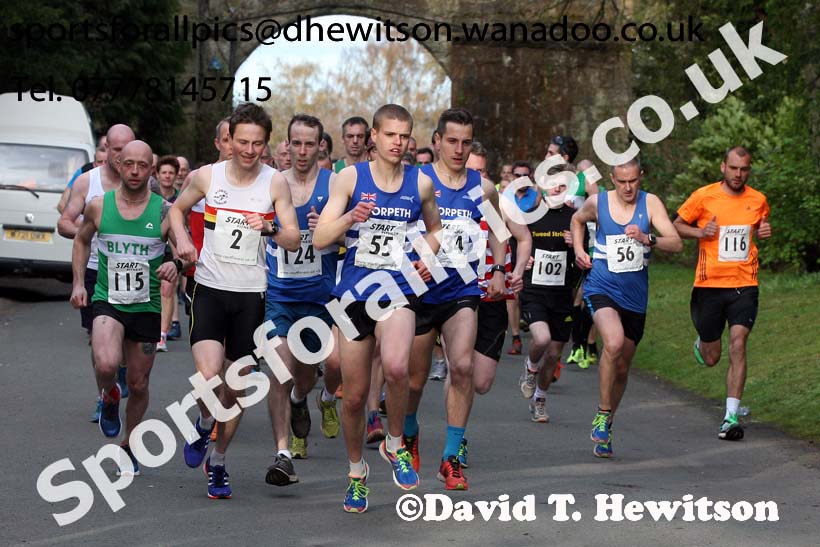 Les Allcorn 10k, Alnwick. Photo: David T. Hewitson/Sports for All Pics